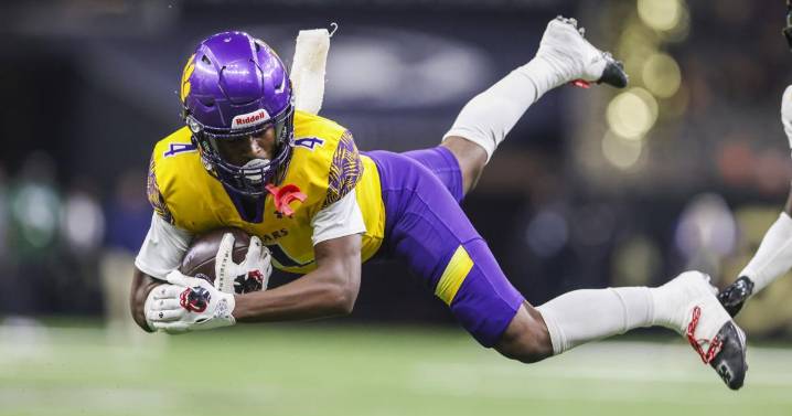Photos: Edna Karr beats American Heritage in overtime football game at Superdome