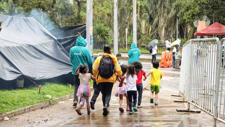Indígenas Emberá asentados en Bogotá retornarán a sus territorios en Risaralda y Chocó