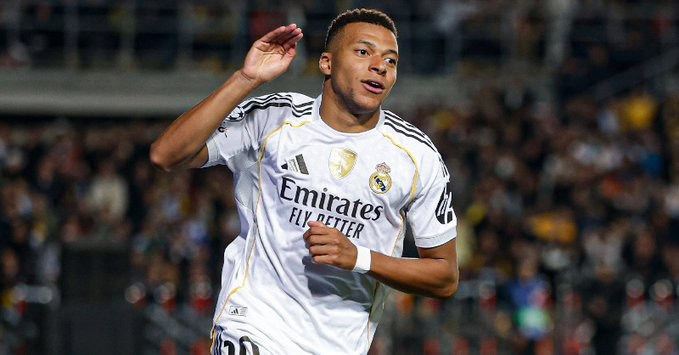 Golea Real Madrid en la segunda jornada de Champions
