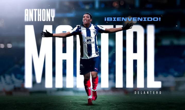 Rayados hizo oficial firma de Anthony Martial
