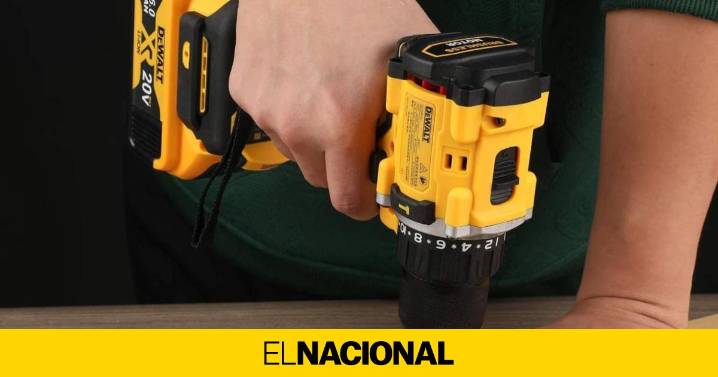 El destornillador y taladro DEWALT que muchos manitas recomiendan y ahora es el más barato