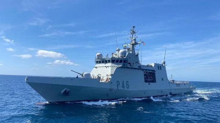 'Furor', el buque de la Armada que escoltará a la Flotilla hasta Gaza