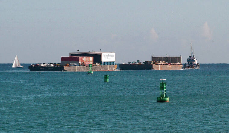 Interisland shipping lifeline argues for rate