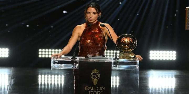Aitana Bonmatí gana por tercer año el Balón de Oro