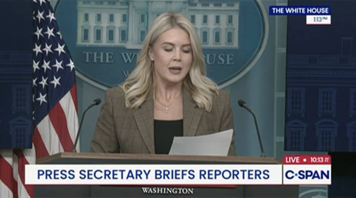 White House Spox Praises Trump For Saving Golf Match By Ending Railroad Strike