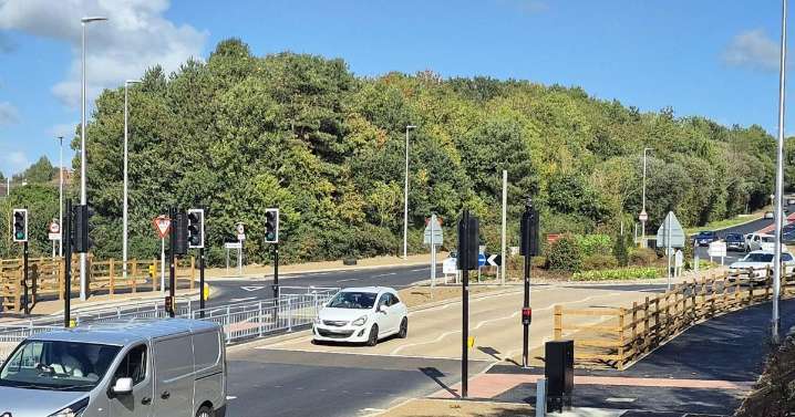 New lanes and crossings as Devon roundabout gets huge upgrade