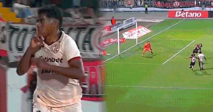 Erinson Ramírez anotó el 1-1 para UTC y mandó a callar a la hinchada de Universitario