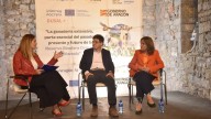 Alfonso Calvo Tomás y María Aitziber Lanza Goicoechea en los Desayunos de Diario del Altoaragón