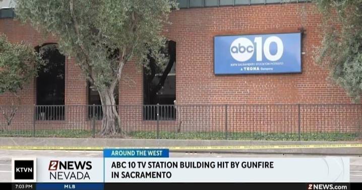 Sacramento Police investigating after TV station hit by gunfire