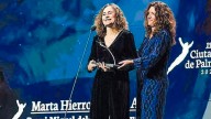 Núria Abad y Marta Hierro, en la Conferencia de Mujeres Cineastas Hispánicas
