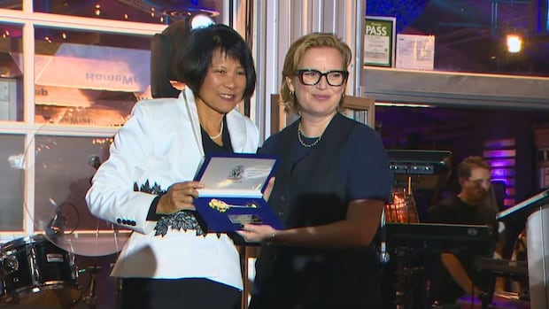 Oscar-winning filmmaker Sarah Polley honoured with key to city