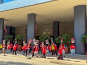 Hilton Americas-Houston workers extend ‘historic’ strike by 10 days, rally at city hall – Houston Public Media
