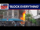 'Block Everything' protests sweep France