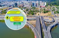 Puente Bicentenario: anuncian cierre por reparación de calzada en Costanera, estas son las alternativas