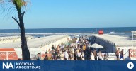 Comenzó el armado de carpas para el verano en Mar del Plata: más de mil pozos y meses de trabajo por balneario