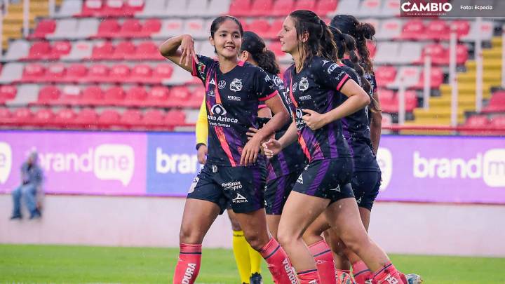 Club Puebla Femenil gana su primer partido de la temporada vs Necaxa y abandona el fondo de la tabla