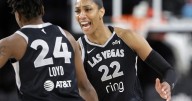 Aces beat Storm 102-77 in playoff opener after winning final 16 regular