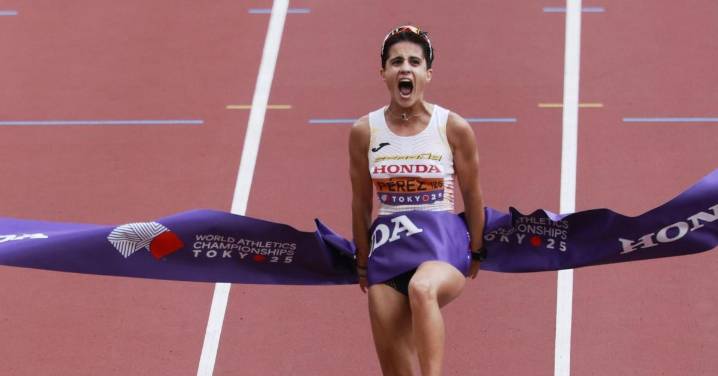 Las mejores fotos del nuevo oro mundial de María Pérez