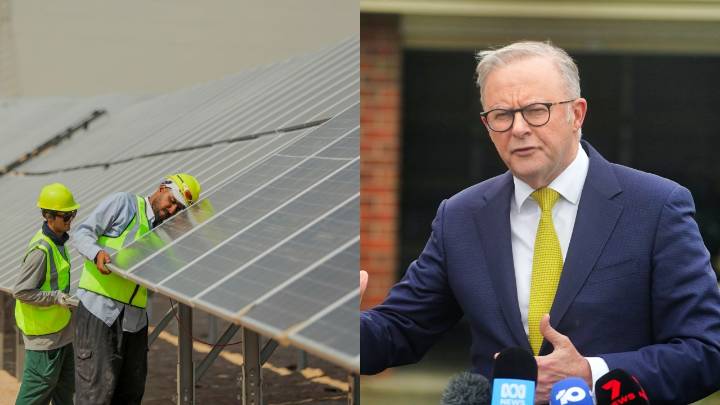 Anthony Albanese says Australia’s push to cut emissions by up to 70 per cent by 2035 will secure the future for generations