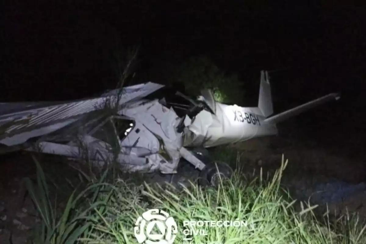 Se desploma avioneta en Ciudad Mitras, Nuevo León, hay dos personas fallecidas; esto sabemos