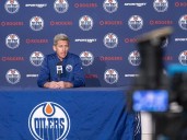 Oilers winger Zach Hyman likes progress of wrist surgery recovery