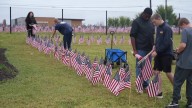 Mechanicsville High students honor 9/11 victims with 2,977 American flags
