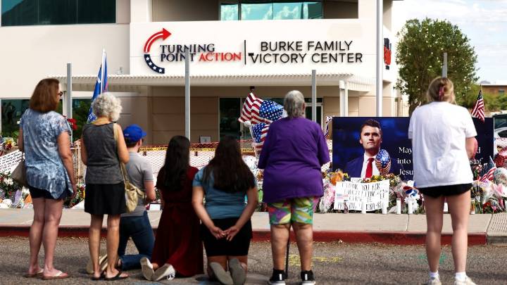 Charlie Kirk's widow vows husband's mission will continue