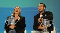 De cómo Alcaraz celebró su victoria en el US Open