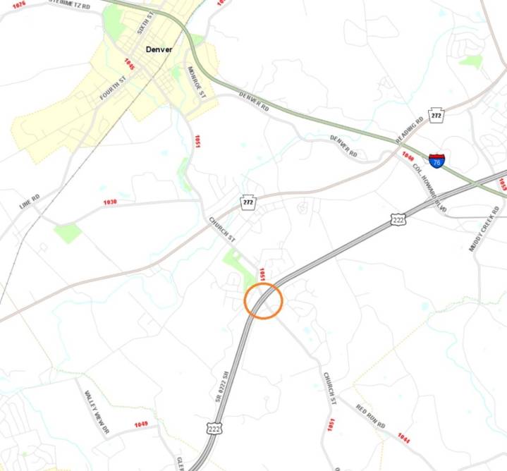 Weekend bridge repairs planned on Route 222 bridge in Lancaster County: PennDOT
