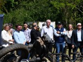 La Municipalidad compacta 1300 motovehículos depositados en el corralón municipal