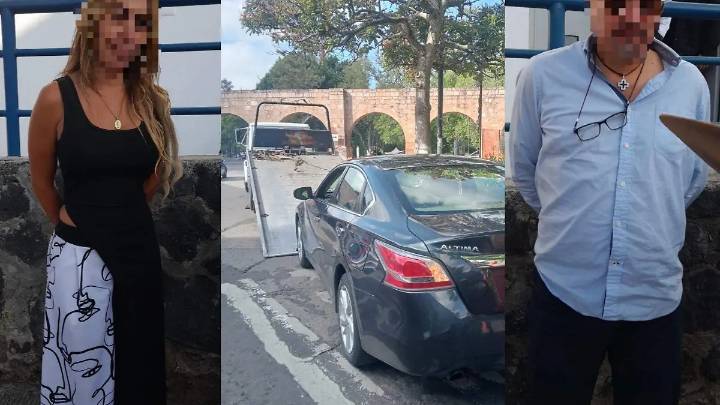 Detienen a pareja que intentó meter su vehículo por la ciclovía dominical en Morelia