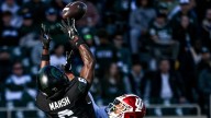 Michigan State football receiver Nick Marsh through the years