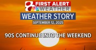 Forecast: 90s into the weekend, staying dry into next week