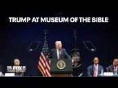 President Donald Trump at Museum of the Bible