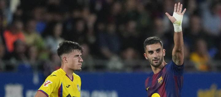 Con un doblete de Ferran Torres, Barcelona goleó al Getafe