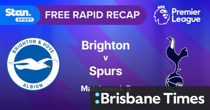 Rapid Recap | MW5: Brighton vs Spurs