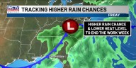 Looking ahead to higher rain chances