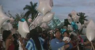 Nearly hundred people honored a man killed Sunday in shooting involving BSO