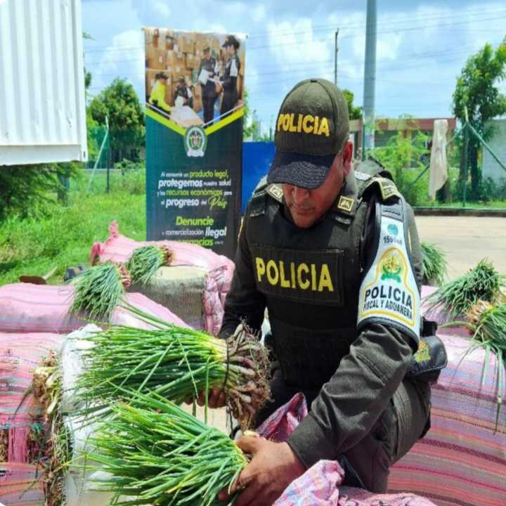 Más de 115.000 kilos de alimentos fueron incautados en Buenaventura, Ipiales y Riohacha
