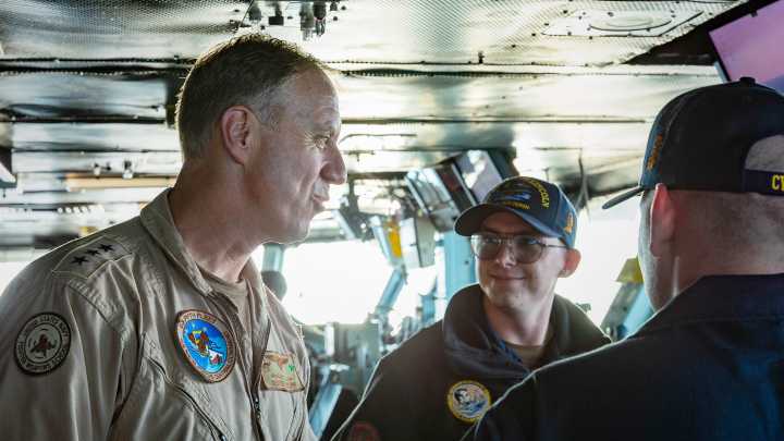 Admiral who led Red Sea fight tapped to head Navy’s European operations