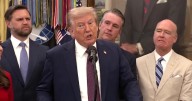 President Trump responds to weekend online rumors that he was dead