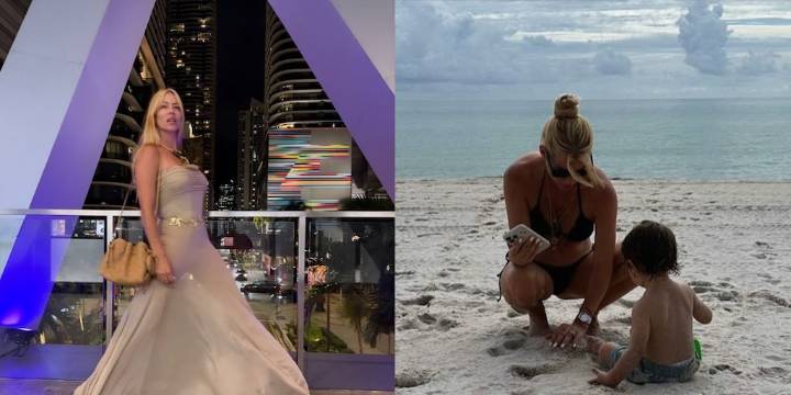 De la sensualidad en la playa a la elegancia nocturna: Nicole Neumann lució sus looks en Miami
