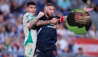 Patean en la cara a Sergio Ramos y lo dejan sangrando en el suelo (VIDEO)