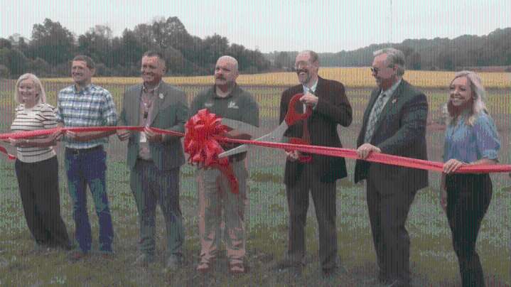 Hancock County's first Kentucky Mesonet Weather Station unveiled