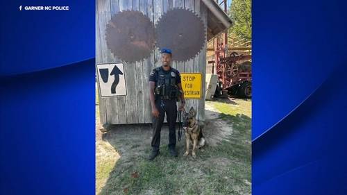 Garner Police Department welcome 2 new K