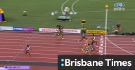 Lewis blazes to a new national record
