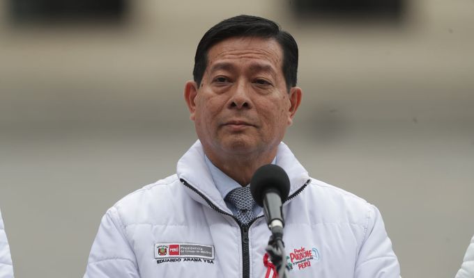 Premier Arana pide al Congreso aprobar nueva Ley MAPE para formalizar la minería