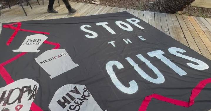 San Francisco group creates quilts to protest proposed federal cuts to HIV programs