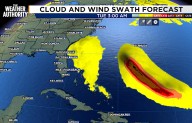 Colliding sea breezes bring locally heavy rain
