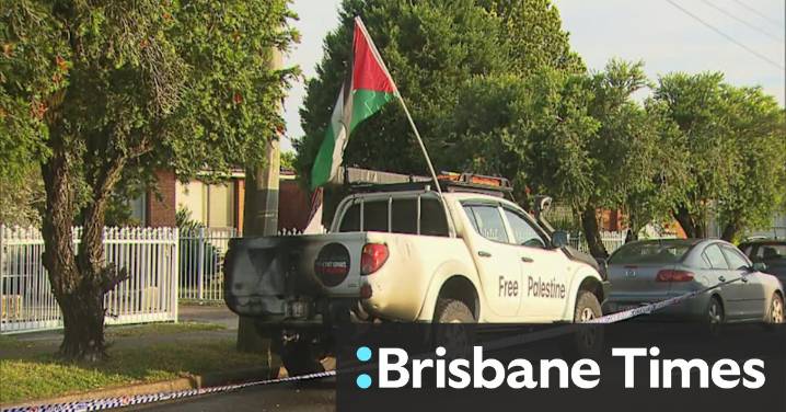 Ute plastered with pro-Palestinian stickers torched in Sydney’s west